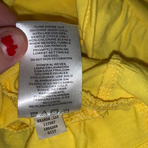 Disney Baby Minnie Mouse Amazingly Sweet Dress 18M Yellow NWT - Picture 8 of 8